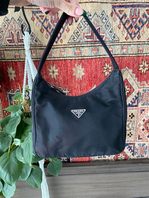 hobo prada nylon bag|vintage prada nylon tote bag.